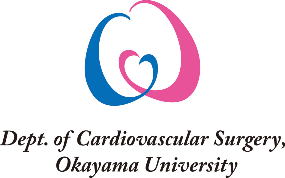岡山大学病院心臓血管外科ロゴマークデザイン