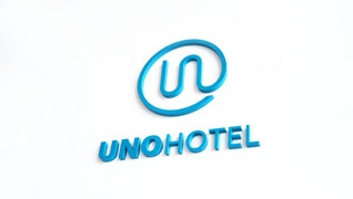 UNOHOTEL 宇野ホテル サインデザイン ピクトグラムデザイン